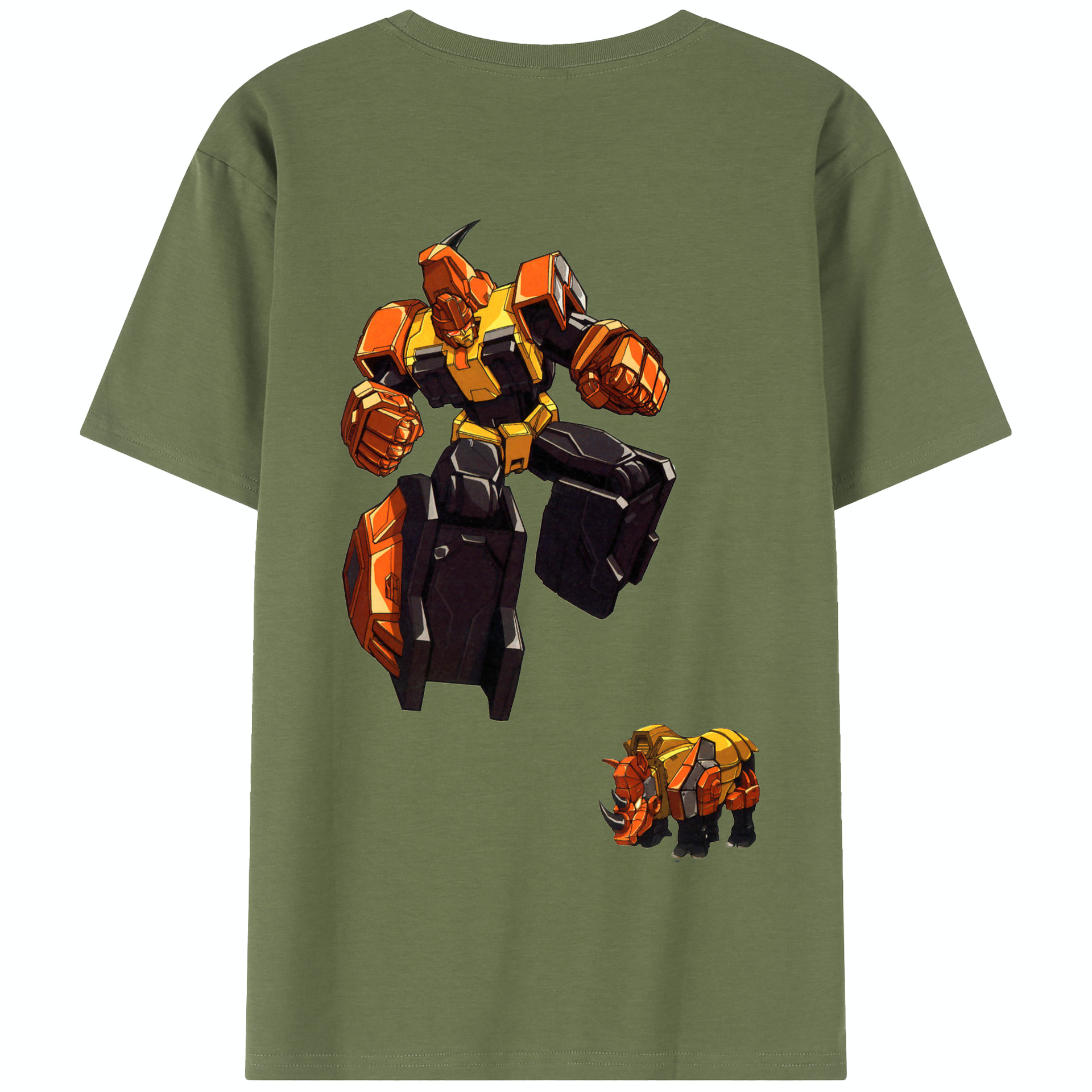 （画像用）  綿100％半袖Tシャツ（背面プリント）